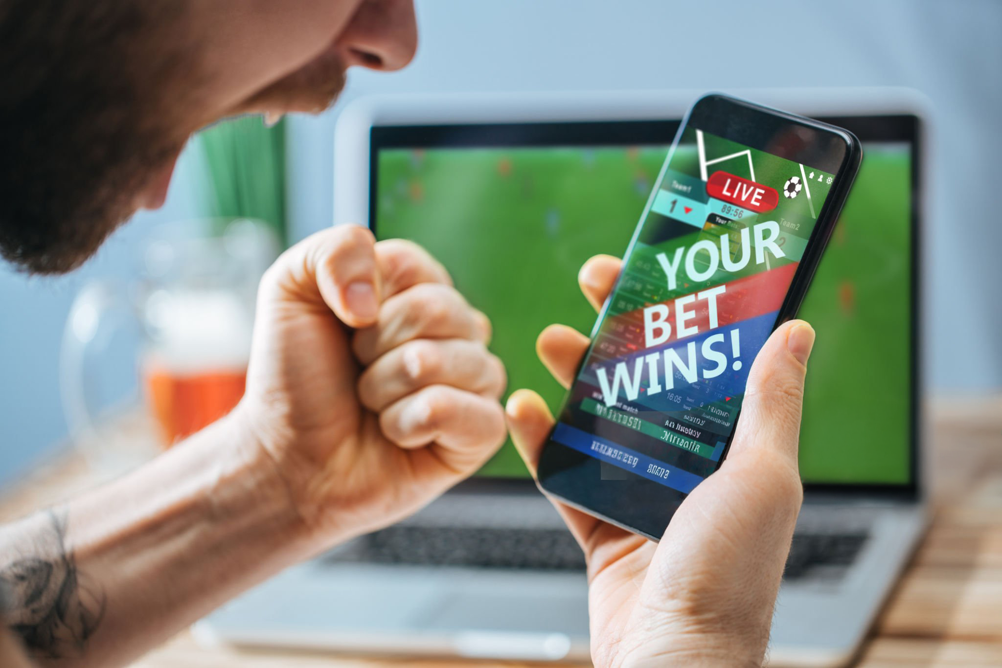 Estatísticas e resultados mobile